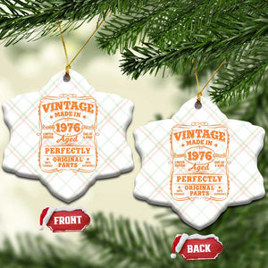 Vintage 50 Birthday Ceramic Ornament 50yr 1976 50th Birthday TS10 Print Your Wear