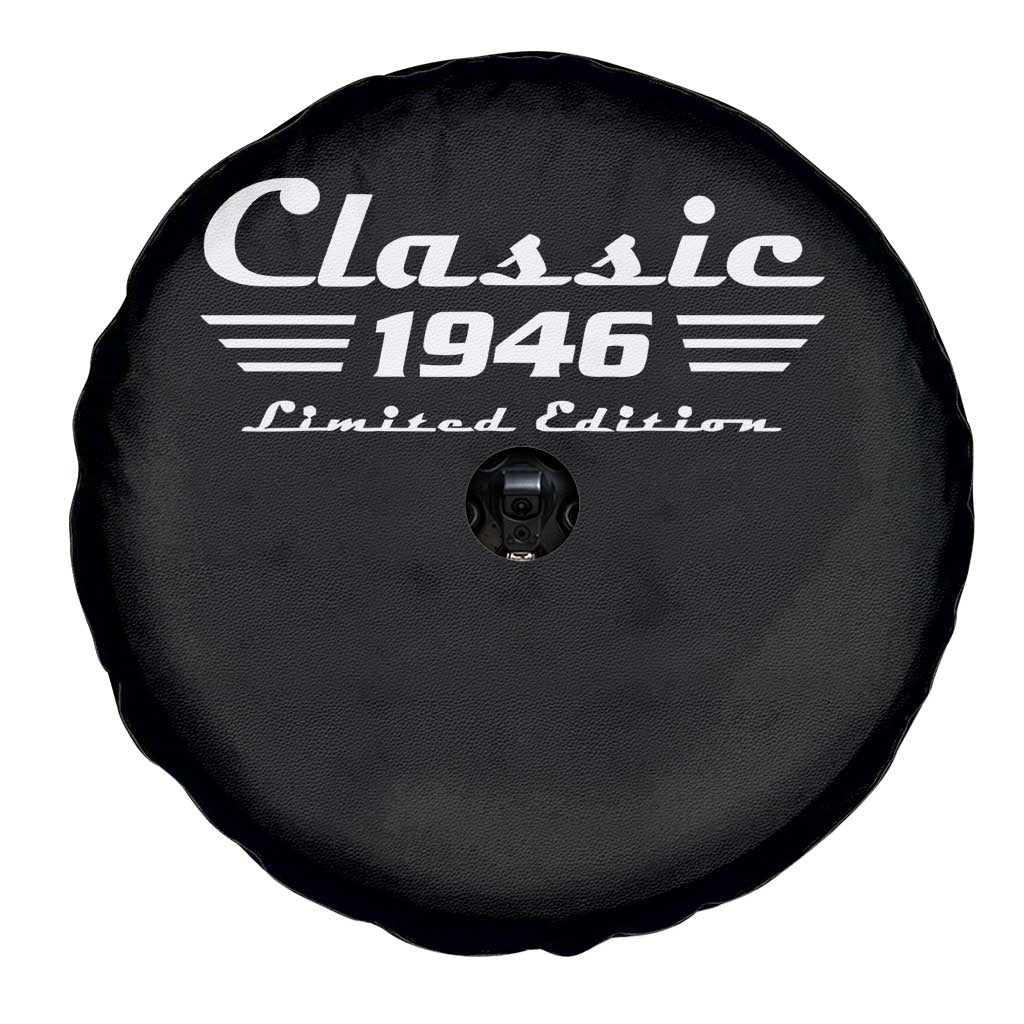 Classic 1946 Birthday Spare Tire Cover 80yr 80th Birthday TS10 Print Your Wear