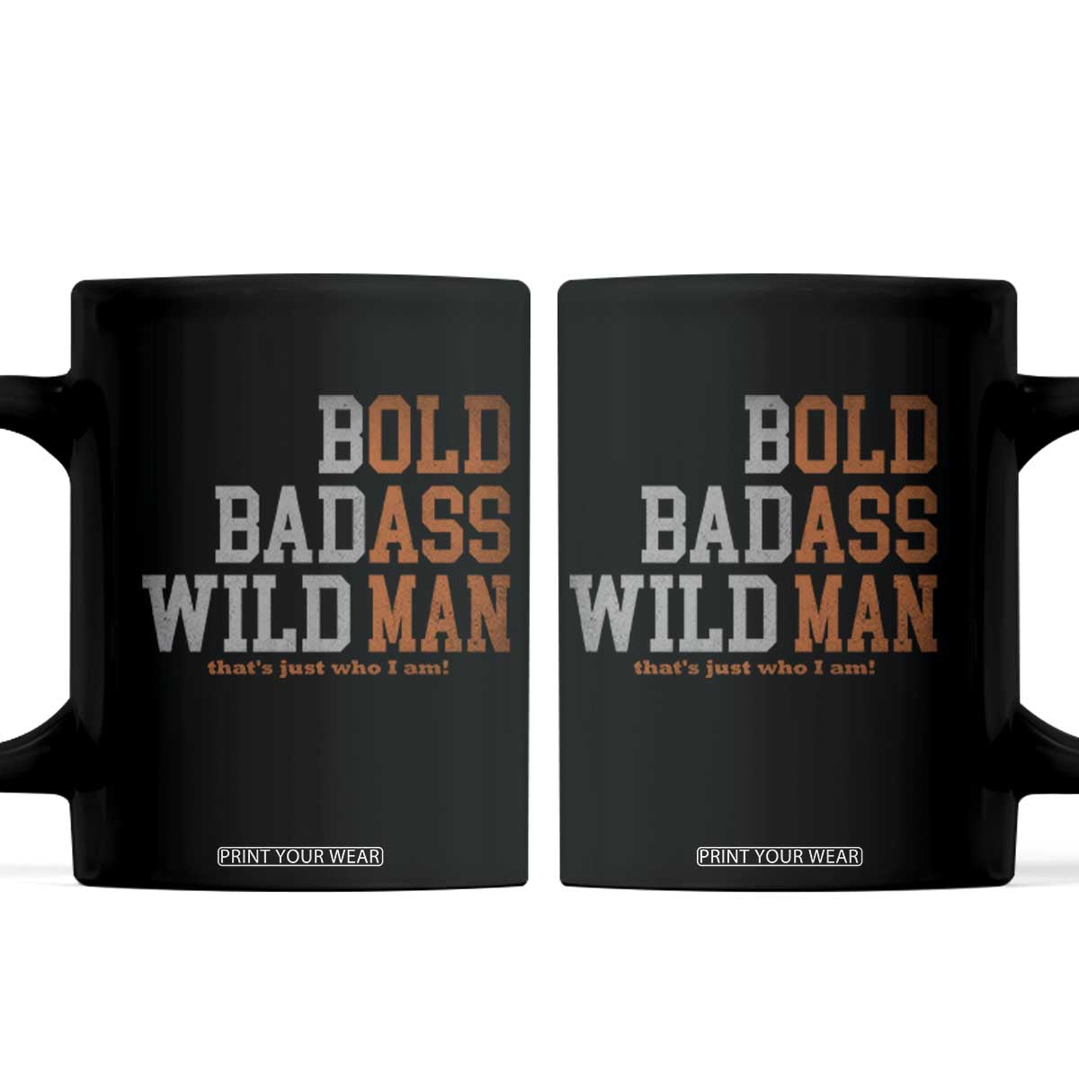 Funny Man Saying Coffee Mug Birthday Husband Dad Grandpa Fathers Day Men Gag Gift TS10 Black Print Your Wear