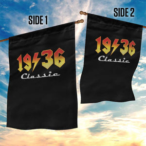 90th Birthday Garden Flag Classic Born 1936 Turning 90 Year Old TS10 Print Your Wear