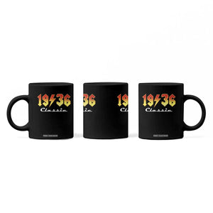 90th Birthday Coffee Mug Classic Born 1936 Turning 90 Year Old TS10 Print Your Wear