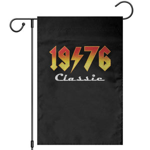 50th Birthday Garden Flag Classic Born 1976 Turning 50 Year Old TS10 Black Print Your Wear