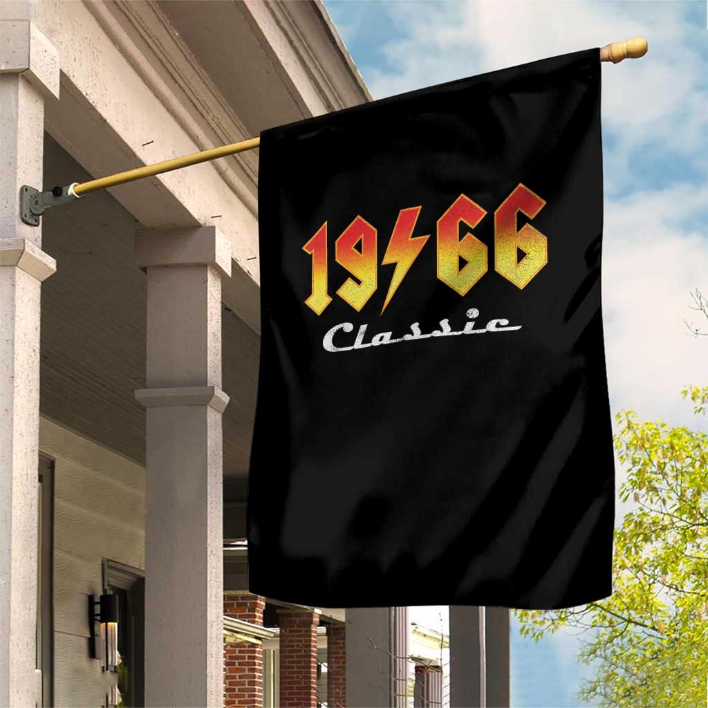 60th Birthday Garden Flag Classic Born 1966 Turning 60 Year Old TS10 Print Your Wear