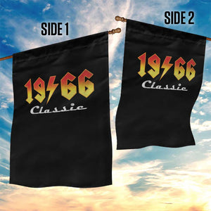 60th Birthday Garden Flag Classic Born 1966 Turning 60 Year Old TS10 Print Your Wear