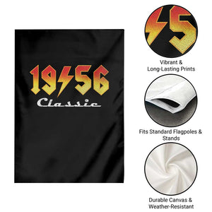 70th Birthday Garden Flag Classic Born 1956 Turning 70 Year Old TS10 Print Your Wear