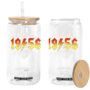 70th Birthday Glass Can Classic Born 1956 Turning 70 Year Old TS10 Print Your Wear