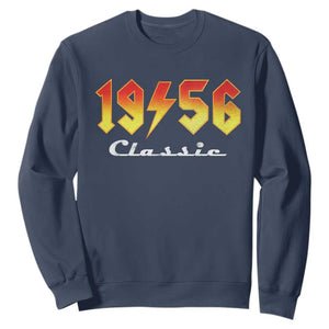 70th Birthday Sweatshirt Classic Born 1956 Turning 70 Year Old TS10 Navy Print Your Wear