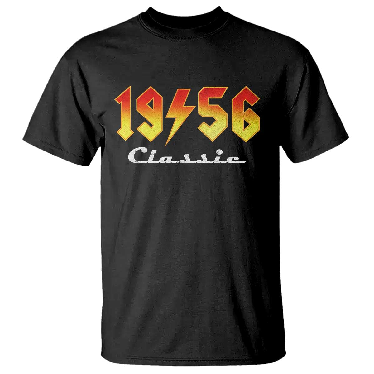 70th Birthday T Shirt Classic Born 1956 Turning 70 Year Old TS10 Black Print Your Wear