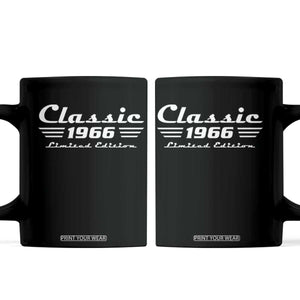 Classic 1966 Birthday Coffee Mug 60yr 60th Birthday Gift TS10 Black Print Your Wear