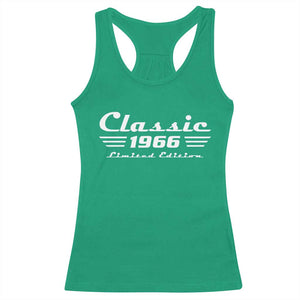 Classic 1966 Birthday Racerback Tank Top 60yr 60th Birthday Gift TS10 Irish Green Print Your Wear