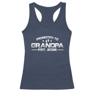 Grandpa Est 2026 Racerback Tank Top Fathers Day Gifts TS10 Navy Print Your Wear