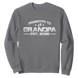 Grandpa Est 2026 Sweatshirt Fathers Day Gifts TS10 Charcoal Print Your Wear
