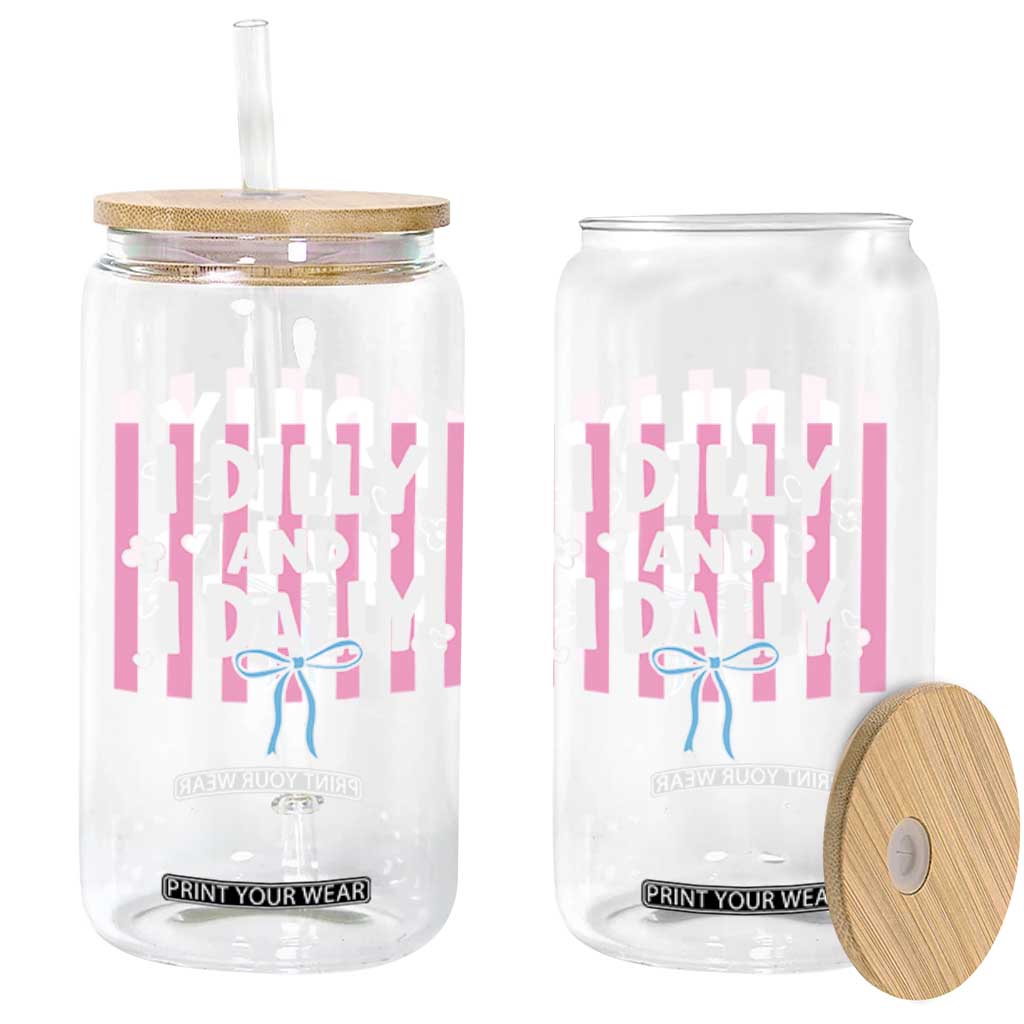 Dilly Dally Glass Can Trendy Viral Funny Girly TS10 Print Your Wear