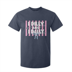 Dilly Dally T Shirt For Kid Trendy Viral Funny Girly TS10 Navy Print Your Wear