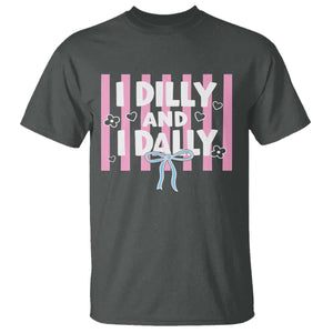 Dilly Dally T Shirt Trendy Viral Funny Girly TS10 Dark Heather Print Your Wear