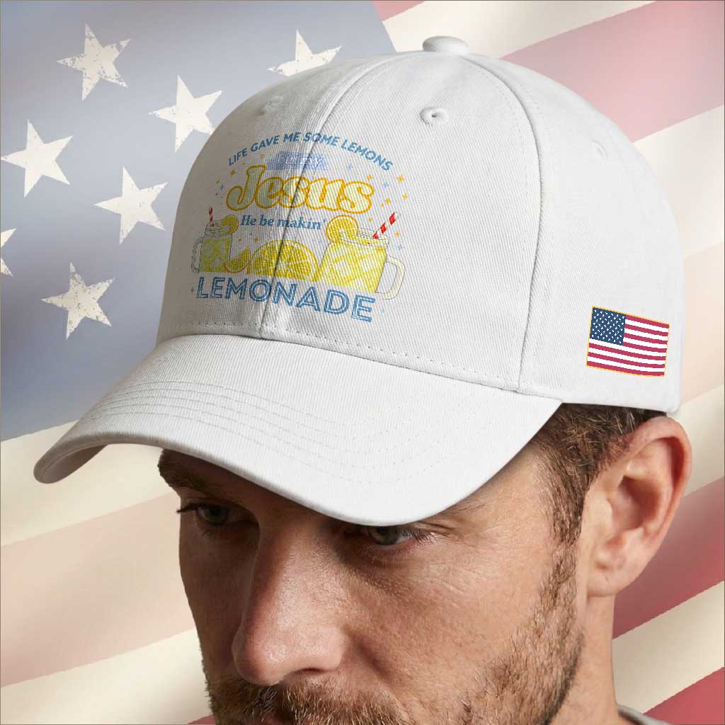 Life Gave Me Some Lemons Baseball Cap Funny Lemonade Jesus Christian TS10 Print Your Wear