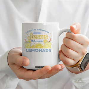 Life Gave Me Some Lemons Coffee Mug Funny Lemonade Jesus Christian TS10 Print Your Wear