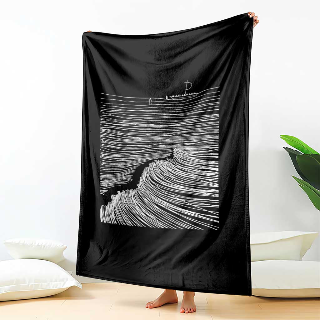 Christian Faith Throw Blanket Walk On Water Boho Bible Verse TS10 Print Your Wear