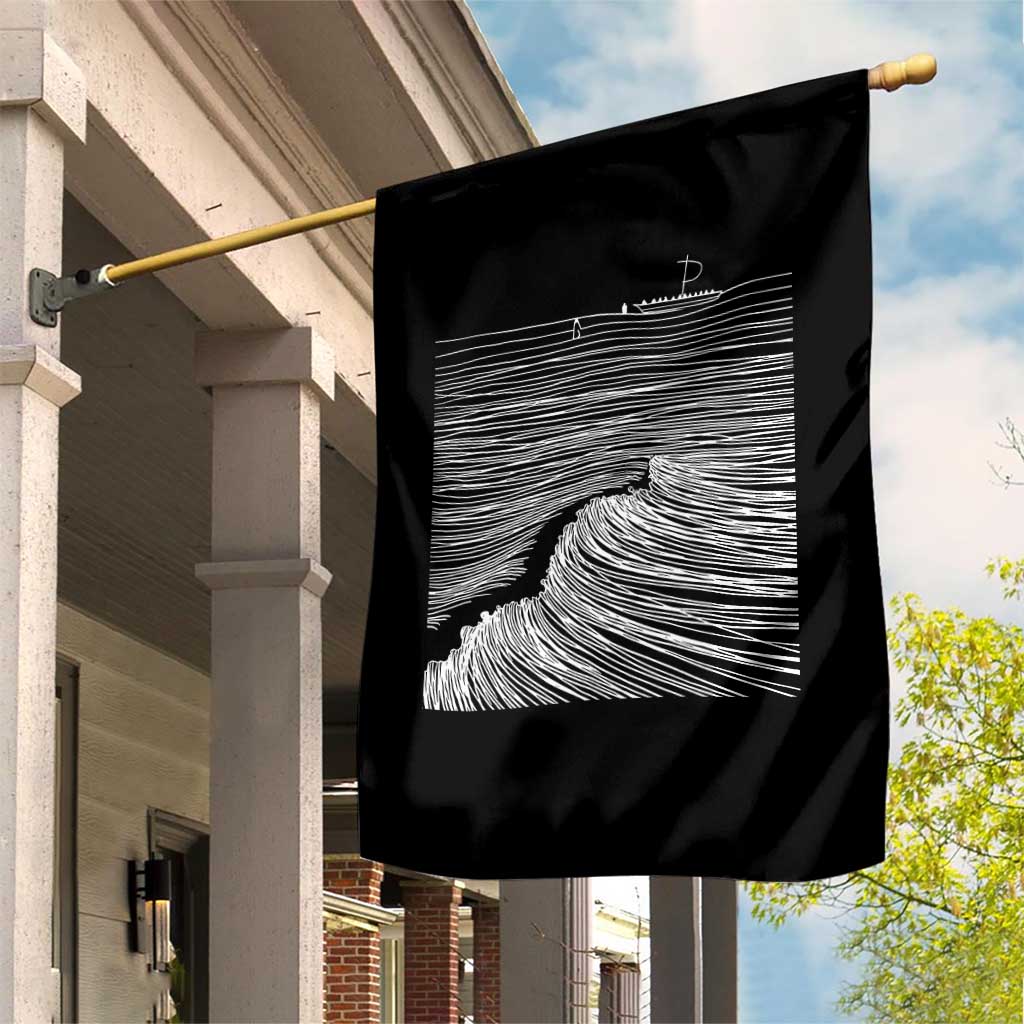 Christian Faith Garden Flag Walk On Water Boho Bible Verse TS10 Print Your Wear