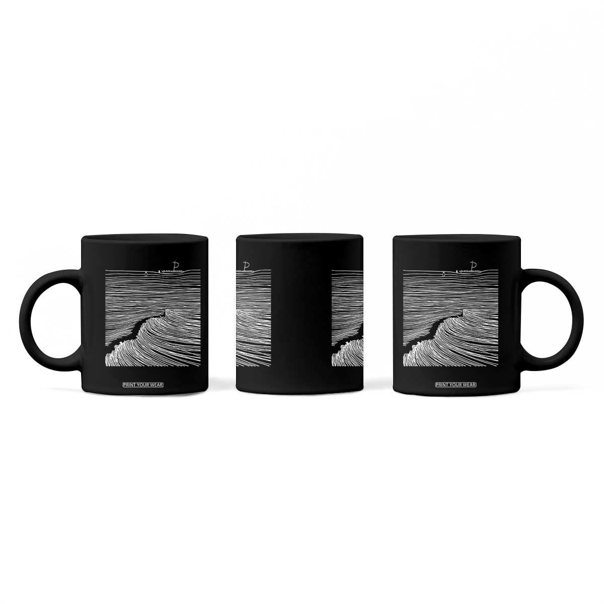 Christian Faith Coffee Mug Walk On Water Boho Bible Verse TS10 Print Your Wear