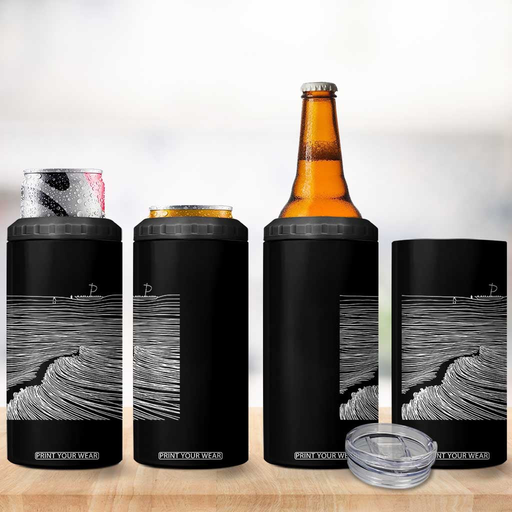 Christian Faith 4 in 1 Can Cooler Tumbler Walk On Water Boho Bible Verse TS10 Print Your Wear