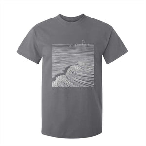 Christian Faith T Shirt For Kid Walk On Water Boho Bible Verse TS10 Charcoal Print Your Wear
