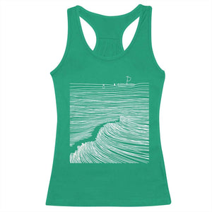 Christian Faith Racerback Tank Top Walk On Water Boho Bible Verse TS10 Irish Green Print Your Wear