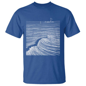 Christian Faith T Shirt Walk On Water Boho Bible Verse TS10 Royal Blue Print Your Wear