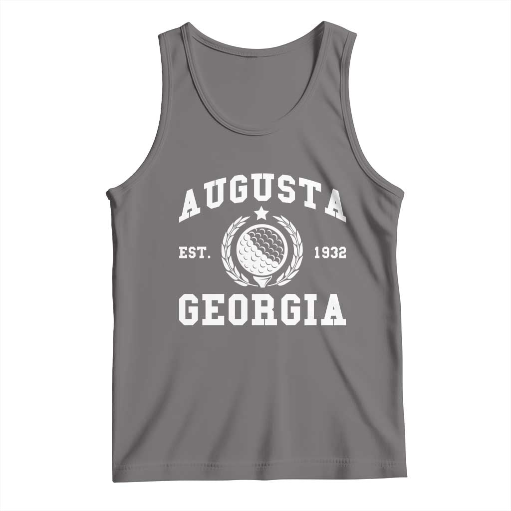 Generic Augusta Georgia Tank Top Vintage Style Golf Pullover Golf Lover Gift TS10 Deep Heather Print Your Wear