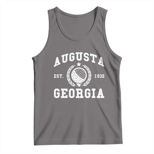 Generic Augusta Georgia Tank Top Vintage Style Golf Pullover Golf Lover Gift TS10 Deep Heather Print Your Wear