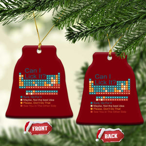Can I Lick It Periodic Table Ceramic Ornament Funny Chemistry Science Teacher Student TS10 Print Your Wear