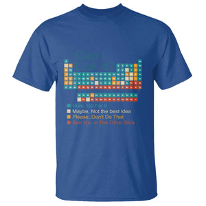 Can I Lick It Periodic Table T Shirt - Funny Chemistry Science Teacher Student Humor Tee TS10 Royal Blue Print Your Wear