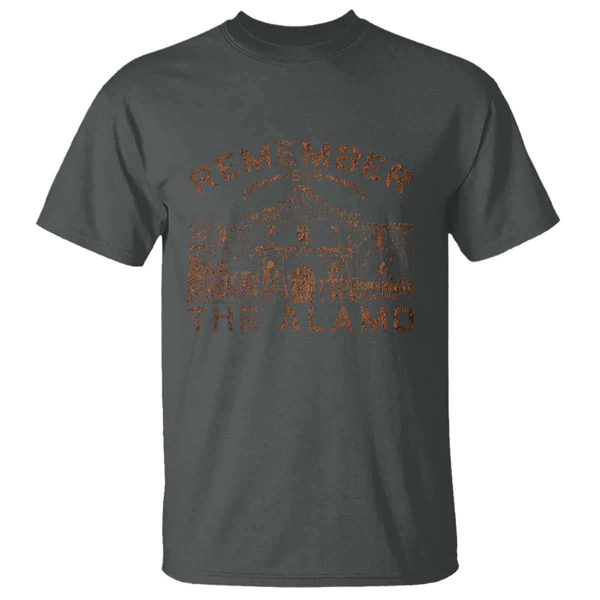 Remember The Alamo T Shirt Texas Souvenir History San Antonio Pride TS10 Dark Heather Print Your Wear