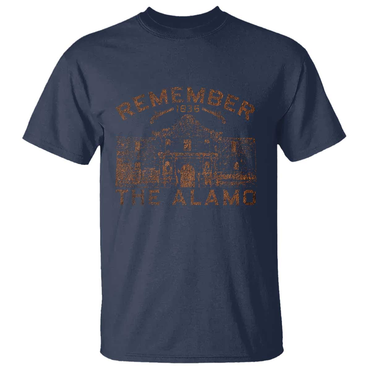 Remember The Alamo T Shirt Texas Souvenir History San Antonio Pride TS10 Navy Print Your Wear