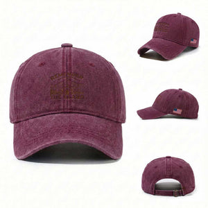 Remember The Alamo Washed Cotton Baseball Cap Texas Souvenir History San Antonio Pride TS10 Washed Cap Universal Fit Burgundy Print Your Wear