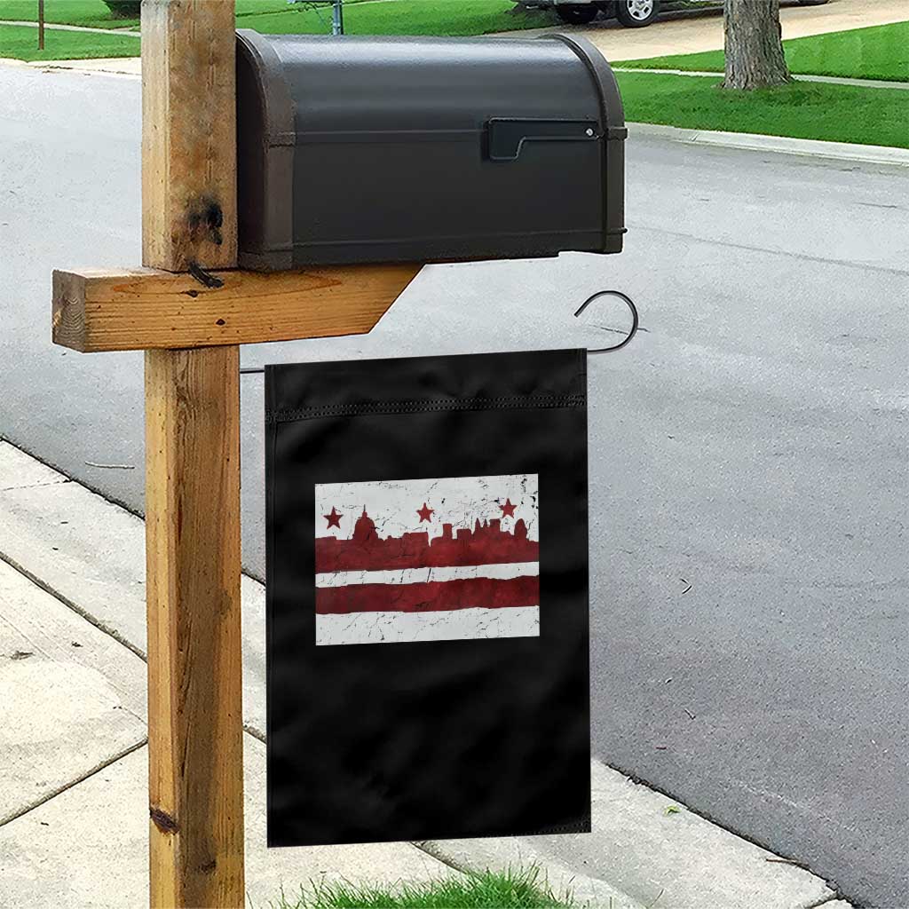 Washington DC Flag Garden Flag TS10 Print Your Wear