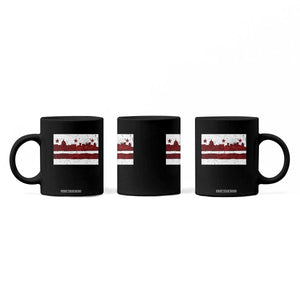 Washington DC Flag Coffee Mug TS10 Print Your Wear