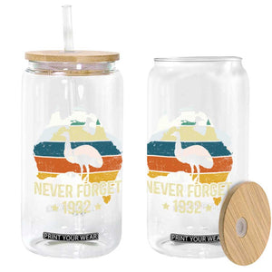Never Forget 1932 Emu War Glass Can Funny Emu Lover Zookeeper TS10 Print Your Wear