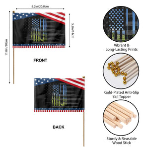 American Flag Golf Patriotic Handheld Flag Golfer Funny Golf Club Golfing TS10 Print Your Wear