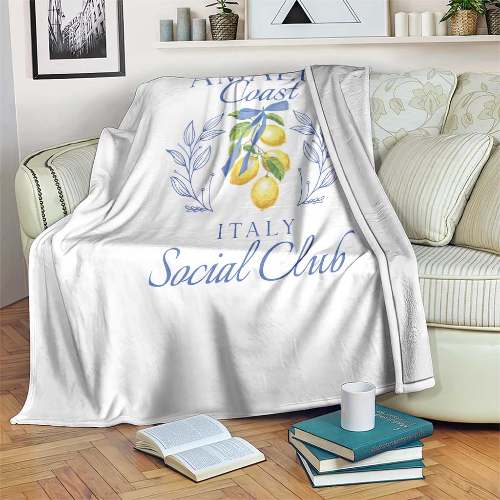 Amalfi Coast Throw Blanket Sorrento Italy Vacation Gift TS10 Print Your Wear