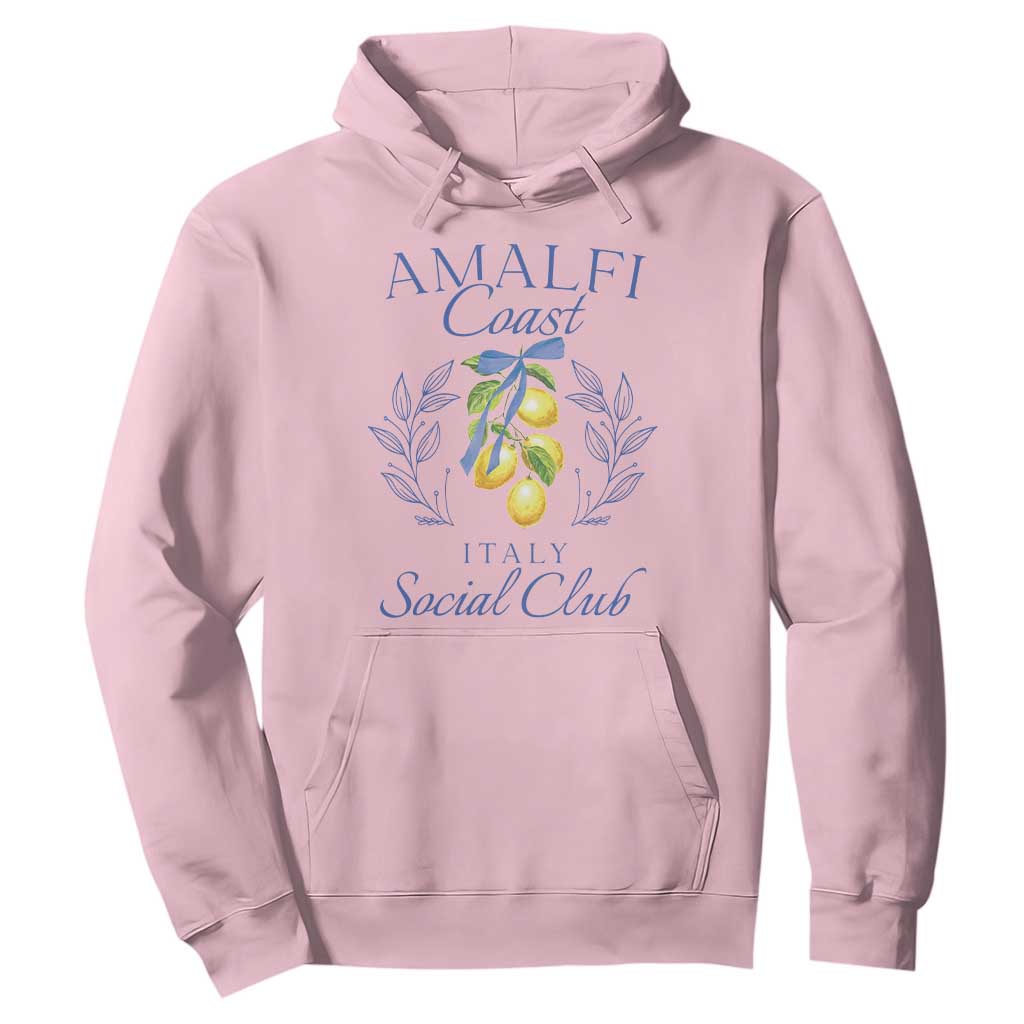 Amalfi Coast Hoodie Sorrento Italy Vacation Gift TS10 Light Pink Print Your Wear