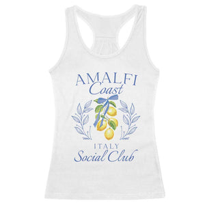 Amalfi Coast Racerback Tank Top Sorrento Italy Vacation Gift TS10 White Print Your Wear