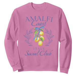 Amalfi Coast Sweatshirt Sorrento Italy Vacation Gift TS10 Azalea Print Your Wear