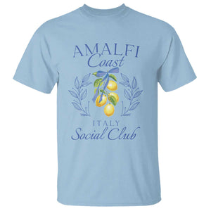 Amalfi Coast T Shirt Sorrento Italy Vacation Gift TS10 Light Blue Print Your Wear