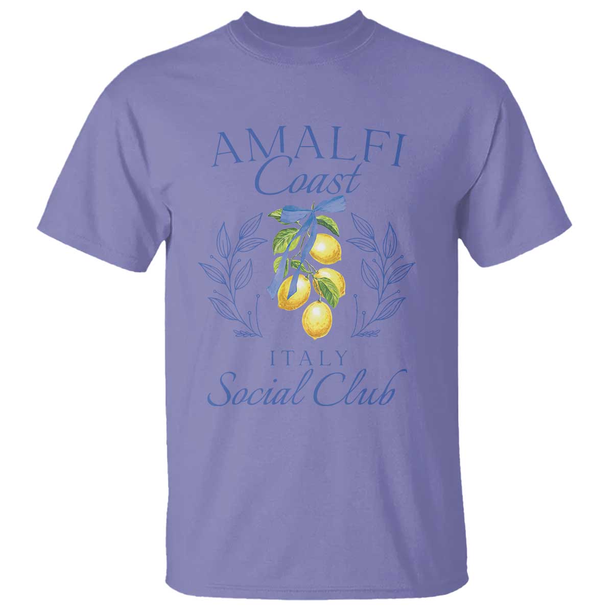Amalfi Coast T Shirt Sorrento Italy Vacation Gift TS10 Violet Print Your Wear