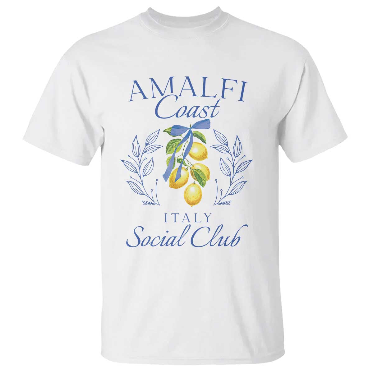 Amalfi Coast T Shirt Sorrento Italy Vacation Gift TS10 White Print Your Wear