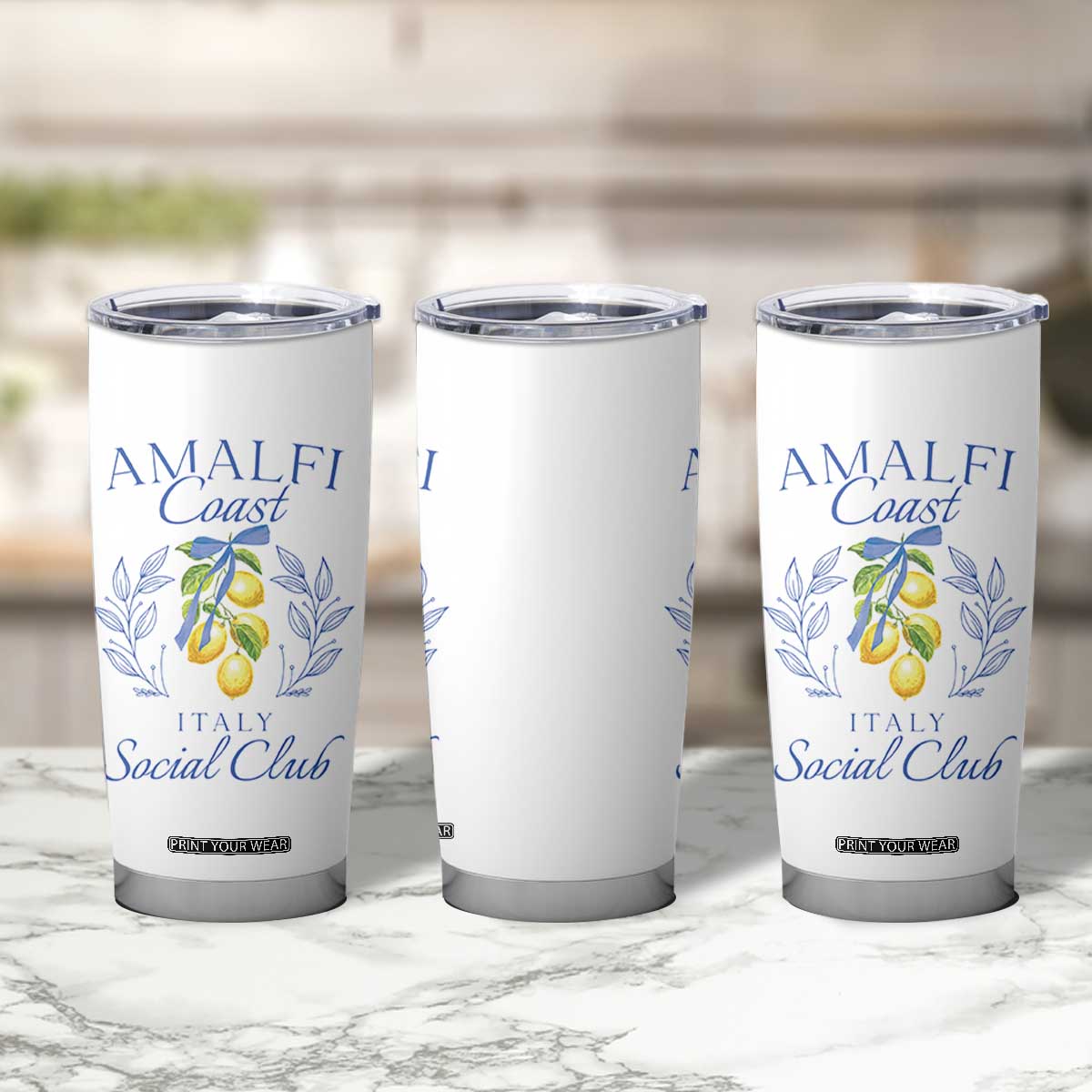 Amalfi Coast Tumbler Cup Sorrento Italy Vacation Gift TS10 Print Your Wear