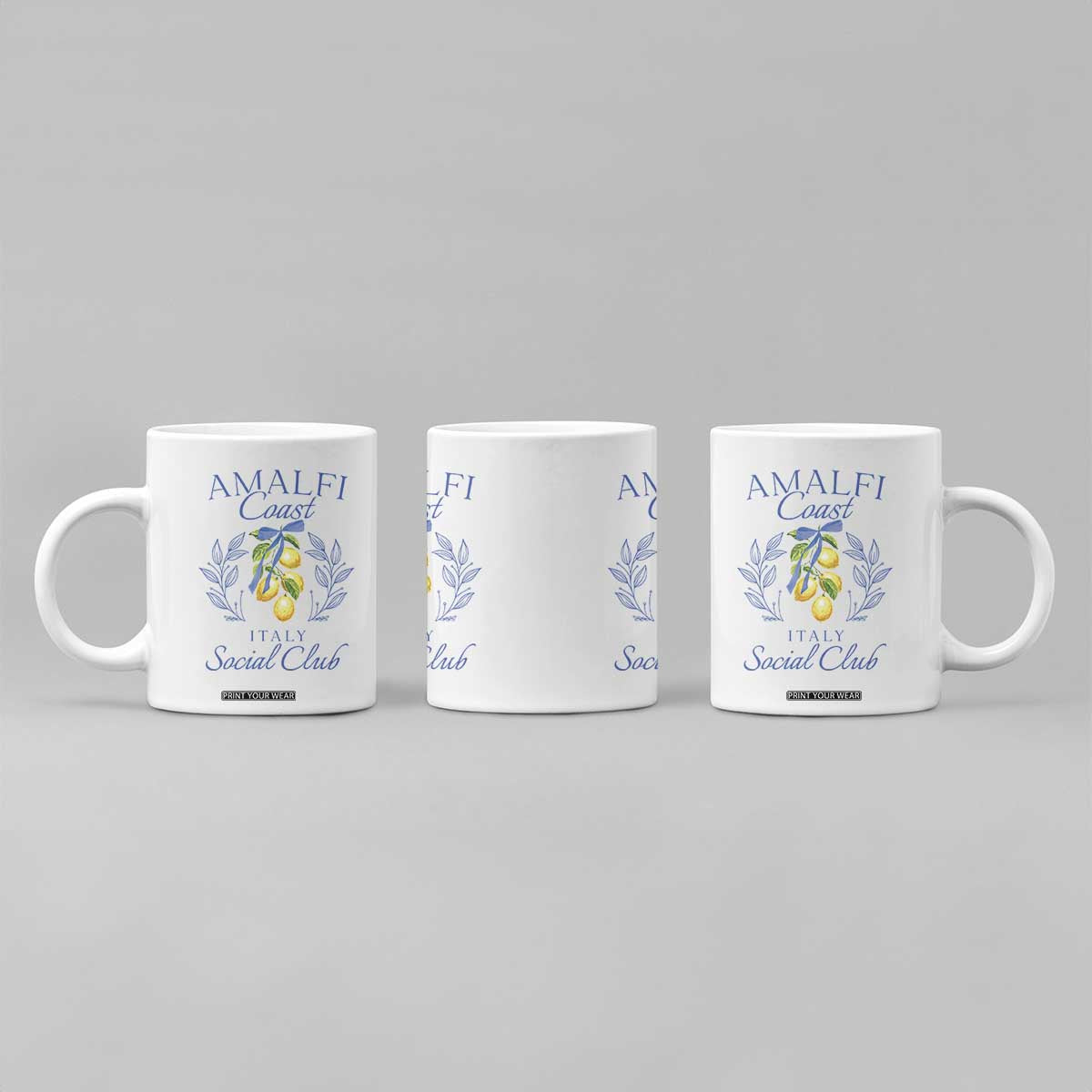 Amalfi Coast Coffee Mug Sorrento Italy Vacation Gift TS10 Print Your Wear