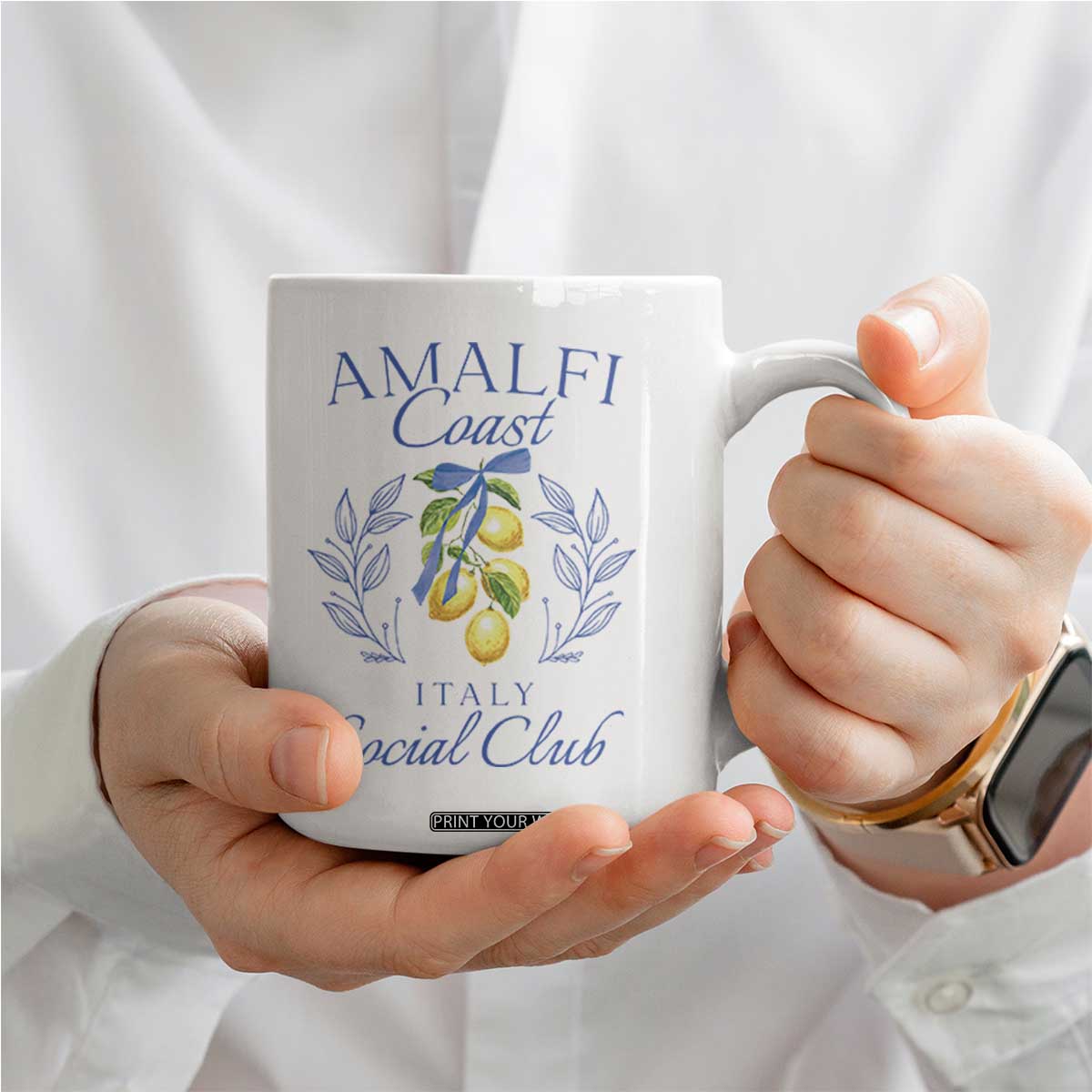 Amalfi Coast Coffee Mug Sorrento Italy Vacation Gift TS10 Print Your Wear