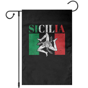 Italian Flag Garden Flag Pisa Tower Colosseum Classic Scooter Retro TS10 Black Print Your Wear